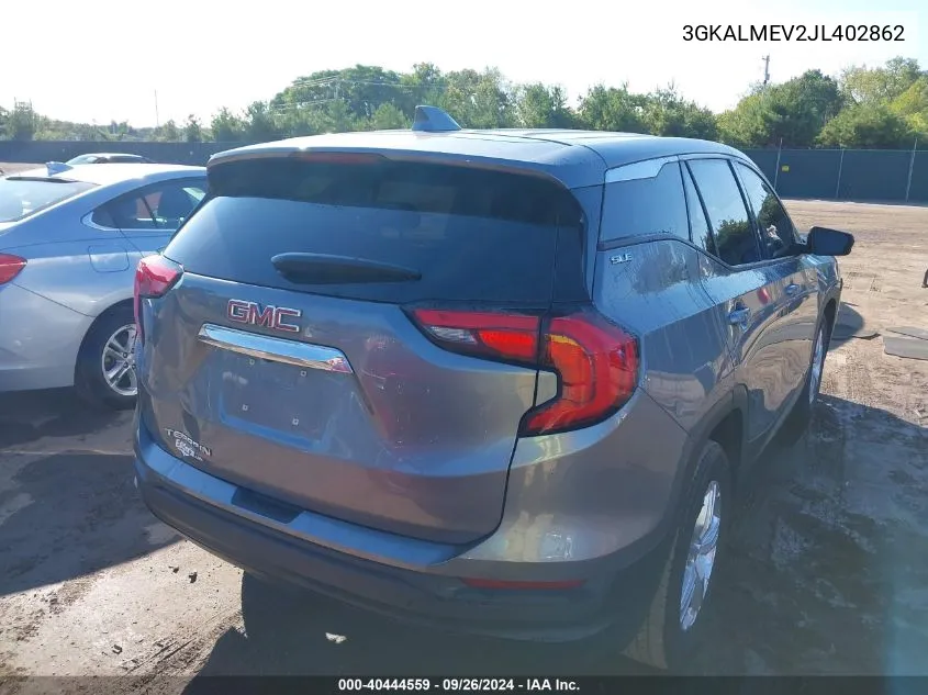 3GKALMEV2JL402862 2018 GMC Terrain Sle