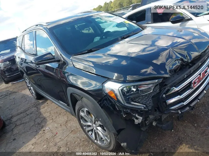 2018 GMC Terrain Slt VIN: 3GKALPEX5JL144520 Lot: 40455382