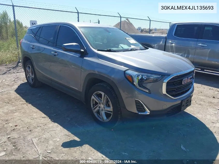 3GKALMEX4JL135693 2018 GMC Terrain Sle