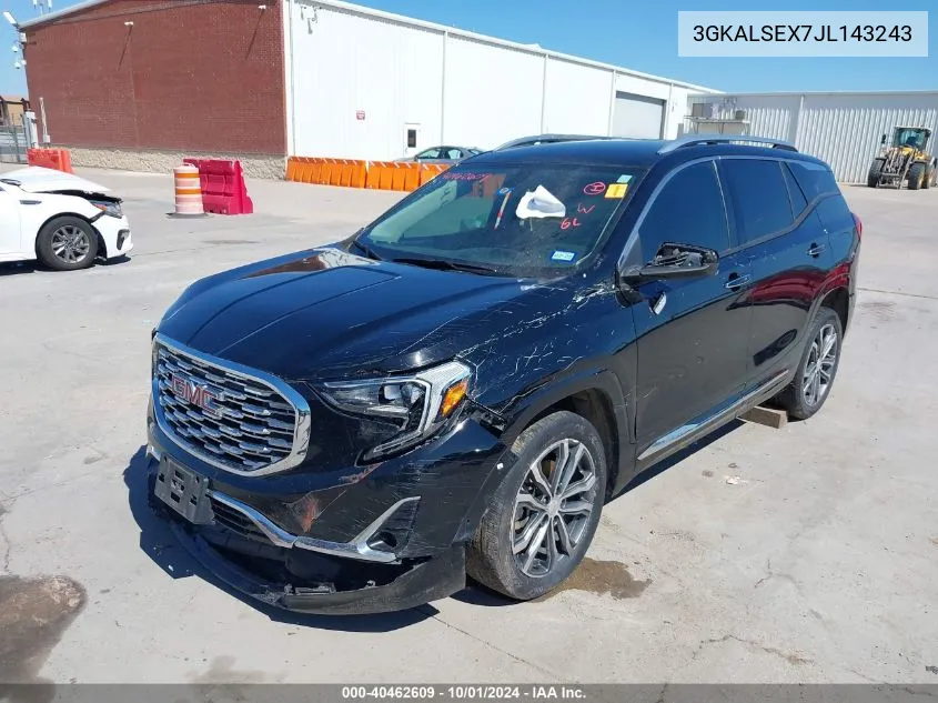 3GKALSEX7JL143243 2018 GMC Terrain Denali