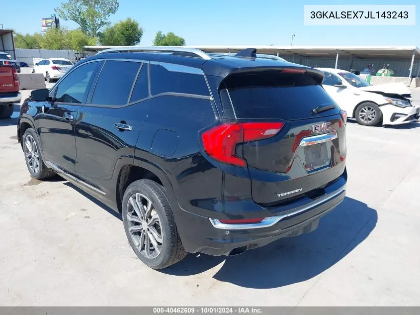 3GKALSEX7JL143243 2018 GMC Terrain Denali