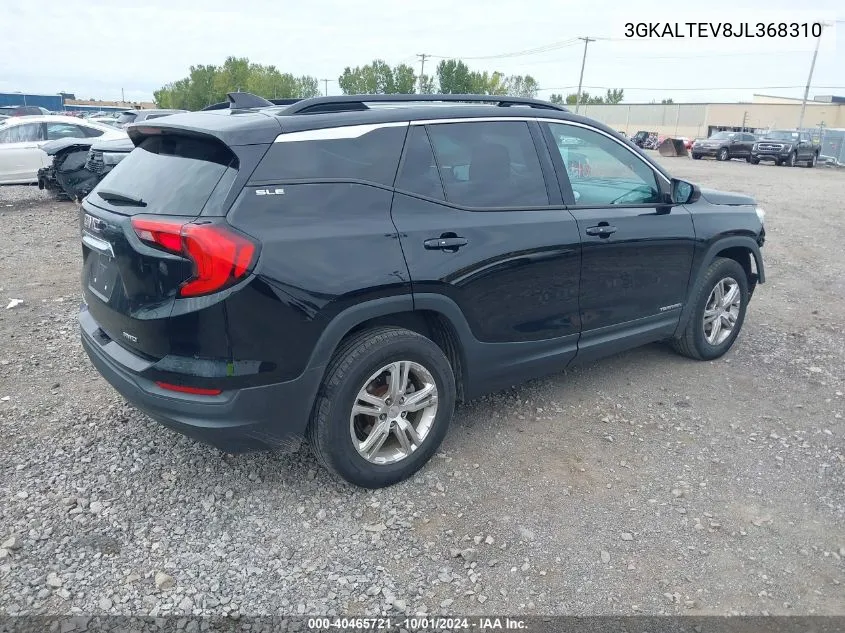 2018 GMC Terrain Sle VIN: 3GKALTEV8JL368310 Lot: 40465721