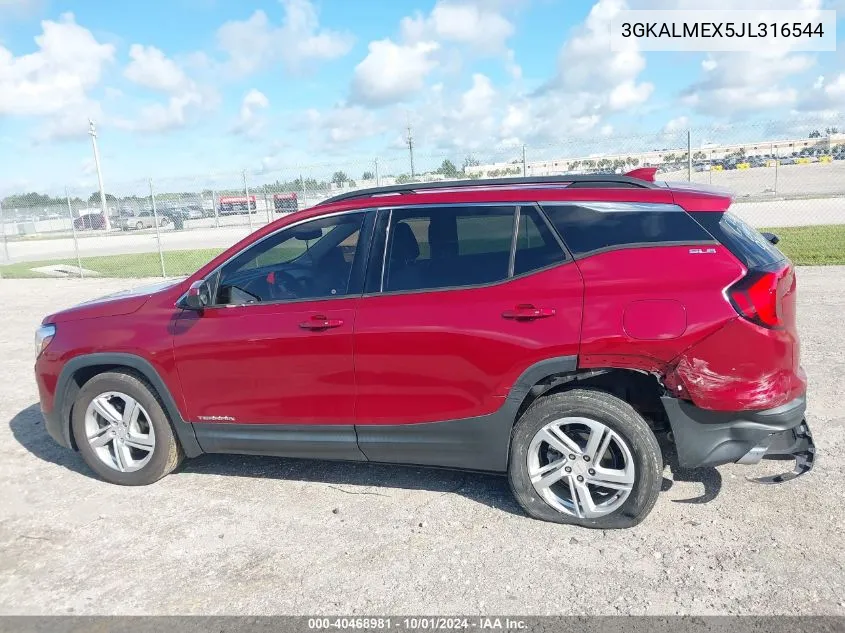 3GKALMEX5JL316544 2018 GMC Terrain Sle