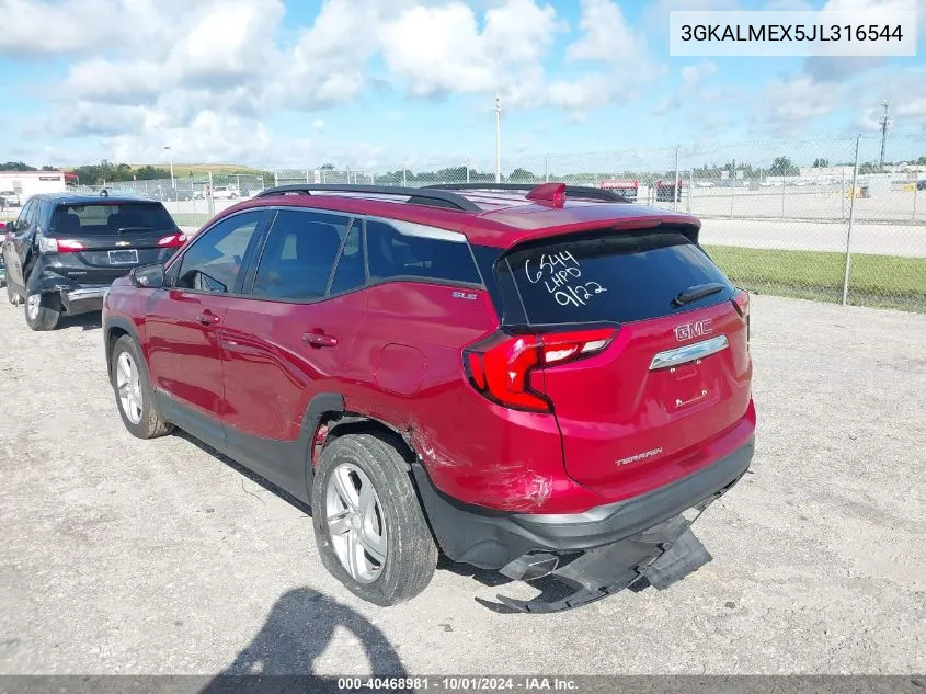 3GKALMEX5JL316544 2018 GMC Terrain Sle