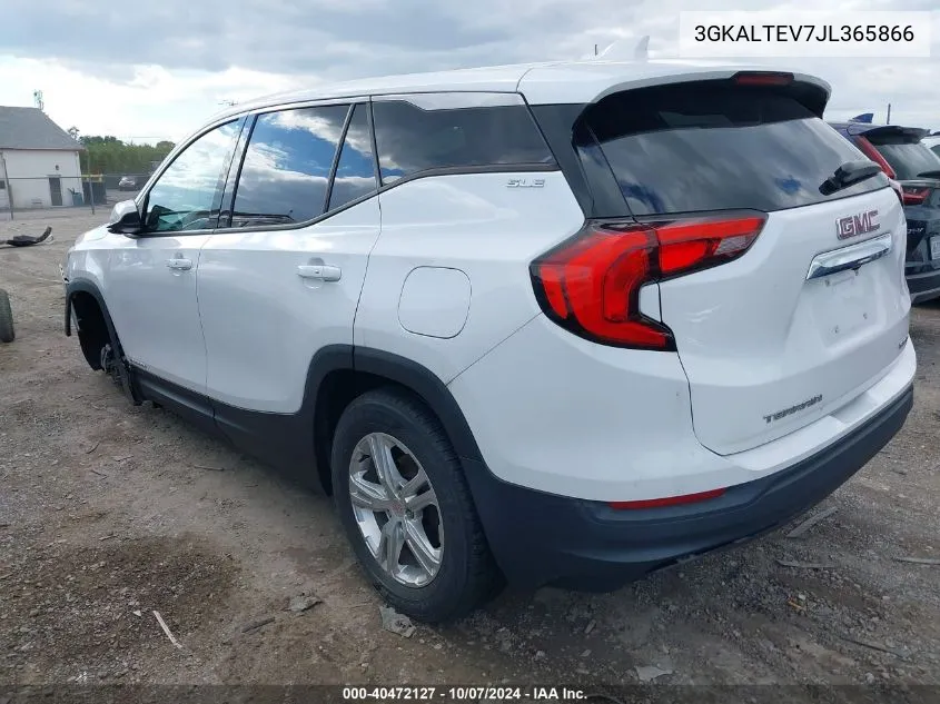 3GKALTEV7JL365866 2018 GMC Terrain Sle