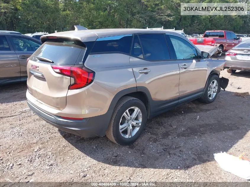 3GKALMEVXJL252306 2018 GMC Terrain Sle