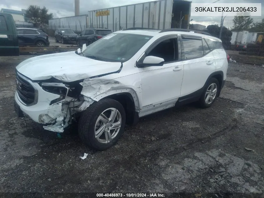 3GKALTEX2JL206433 2018 GMC Terrain Sle