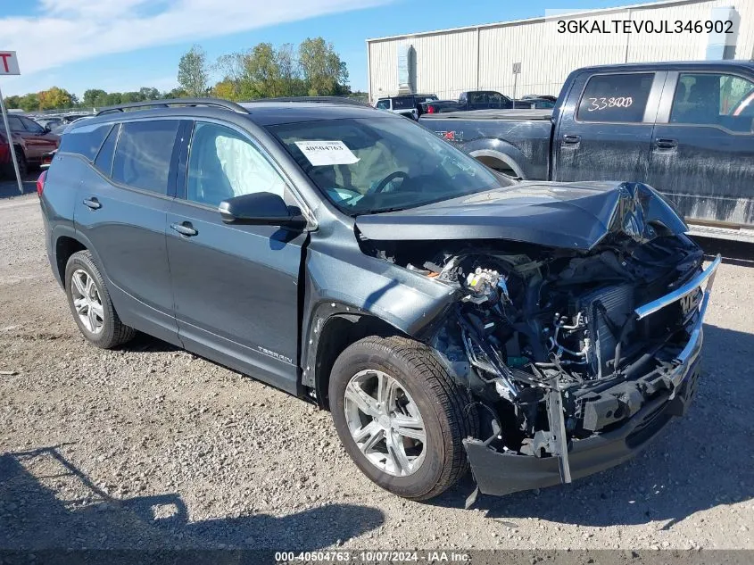 2018 GMC Terrain Sle VIN: 3GKALTEV0JL346902 Lot: 40504763