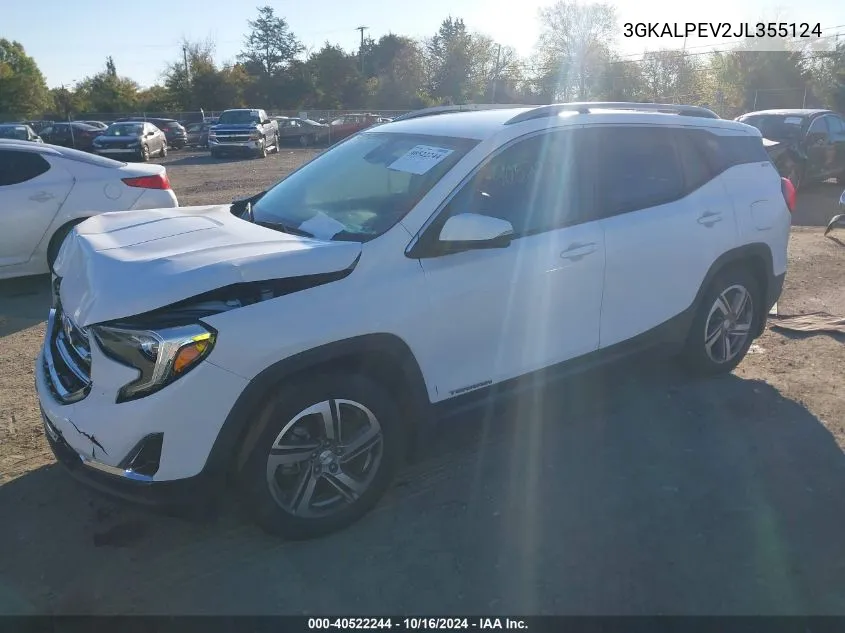 3GKALPEV2JL355124 2018 GMC Terrain Slt