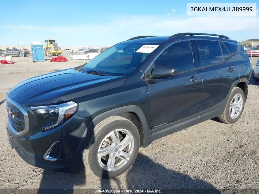 3GKALMEX4JL389999 2018 GMC Terrain Sle