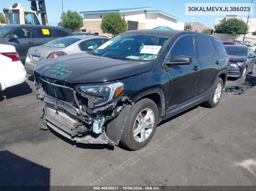 3GKALMEVXJL386023 2018 GMC Terrain Sle