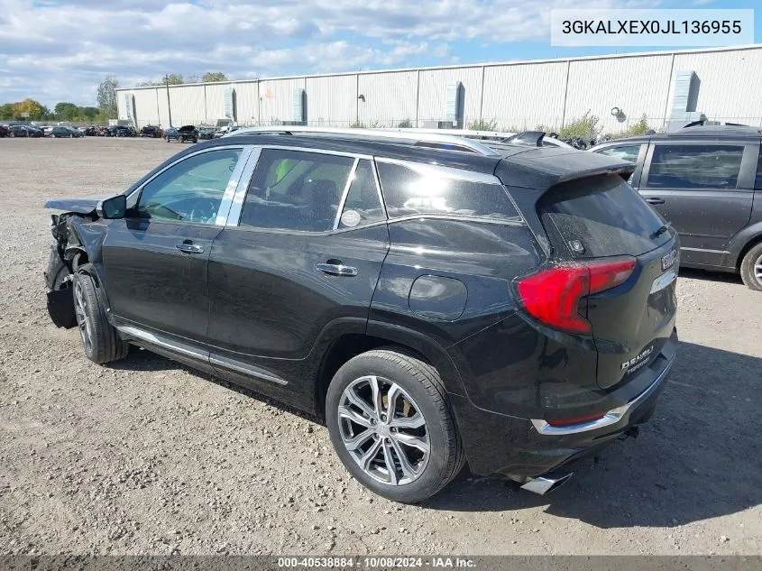 3GKALXEX0JL136955 2018 GMC Terrain Denali