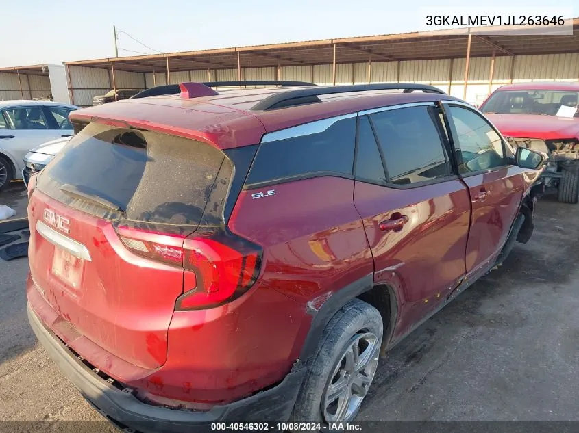 3GKALMEV1JL263646 2018 GMC Terrain Sle