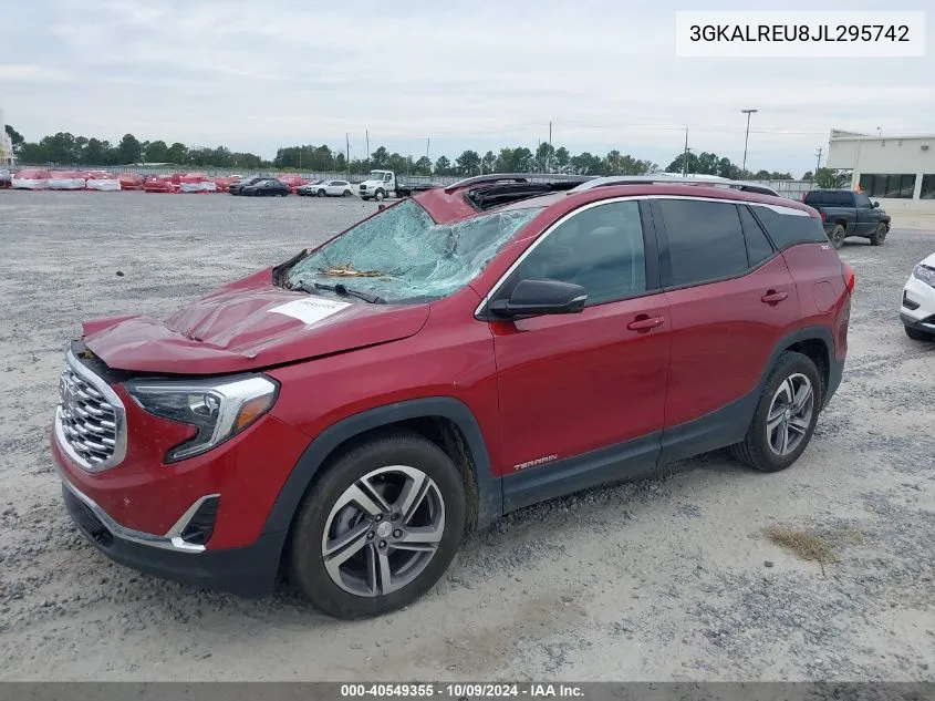 2018 GMC Terrain Slt Diesel VIN: 3GKALREU8JL295742 Lot: 40549355