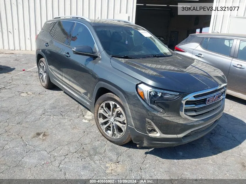 2018 GMC Terrain Slt VIN: 3GKALPEV3JL321077 Lot: 40555902