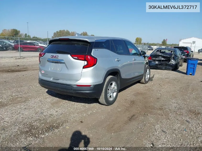 2018 GMC Terrain Sle VIN: 3GKALMEV6JL372717 Lot: 40567869