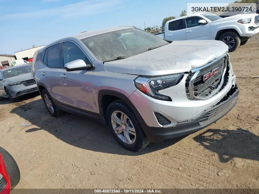 2018 GMC Terrain Sle VIN: 3GKALTEV2JL390724 Lot: 40572560