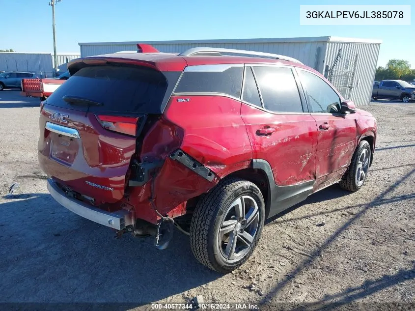 2018 GMC Terrain Slt VIN: 3GKALPEV6JL385078 Lot: 40577344