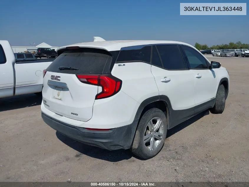 3GKALTEV1JL363448 2018 GMC Terrain Sle