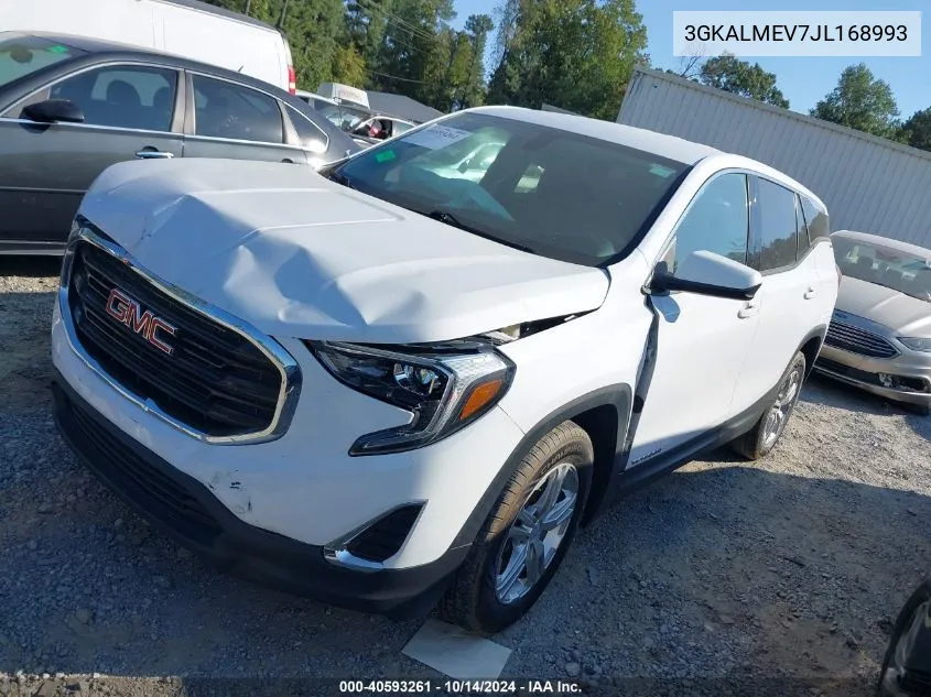 2018 GMC Terrain Sle VIN: 3GKALMEV7JL168993 Lot: 40593261