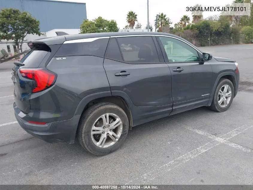 3GKALMEV5JL178101 2018 GMC Terrain Sle