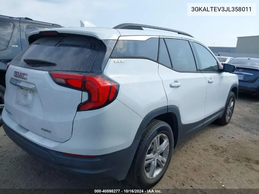 3GKALTEV3JL358011 2018 GMC Terrain Sle