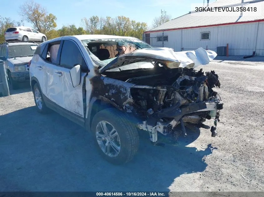 3GKALTEV0JL358418 2018 GMC Terrain Sle