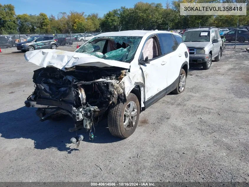 3GKALTEV0JL358418 2018 GMC Terrain Sle