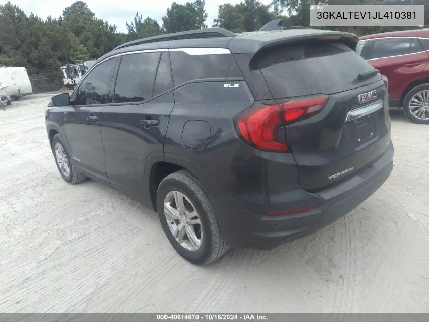 3GKALTEV1JL410381 2018 GMC Terrain Sle