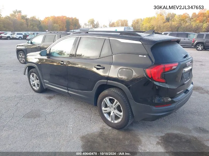 3GKALMEV2JL347653 2018 GMC Terrain Sle