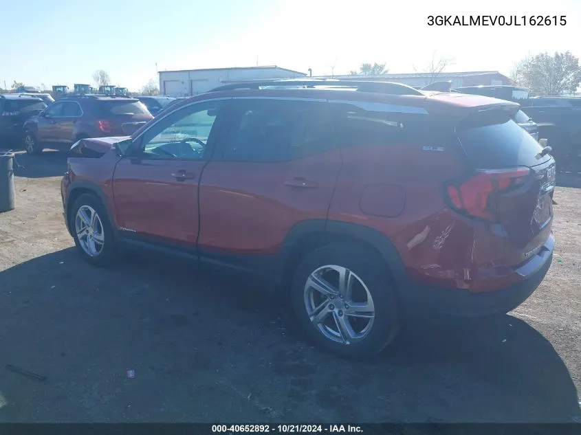 3GKALMEV0JL162615 2018 GMC Terrain Sle