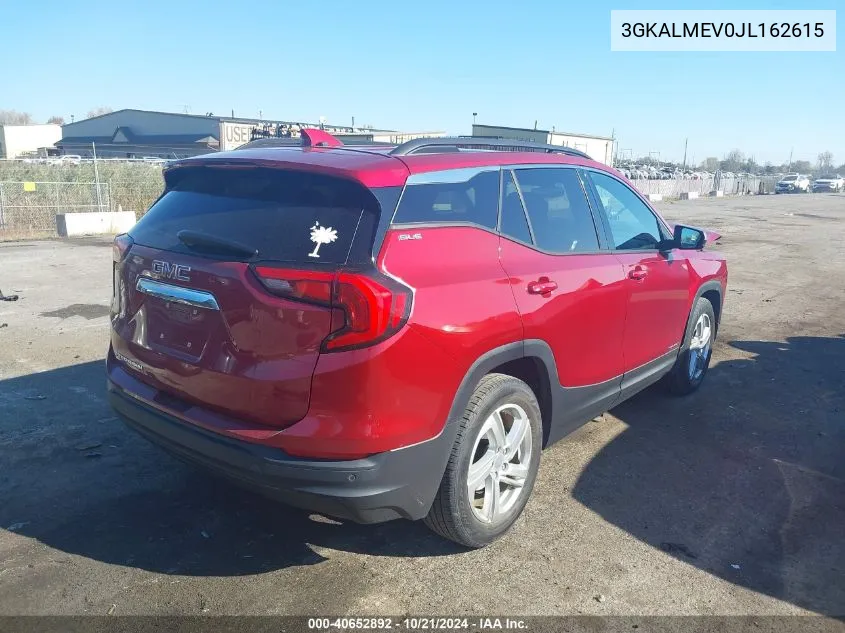 2018 GMC Terrain Sle VIN: 3GKALMEV0JL162615 Lot: 40652892