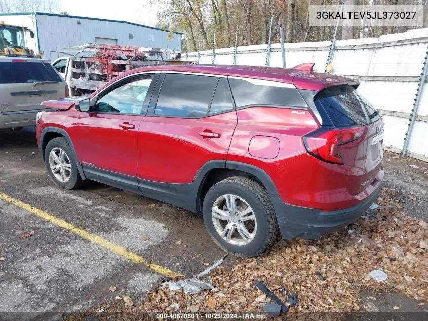 2018 GMC Terrain Sle VIN: 3GKALTEV5JL373027 Lot: 40670561