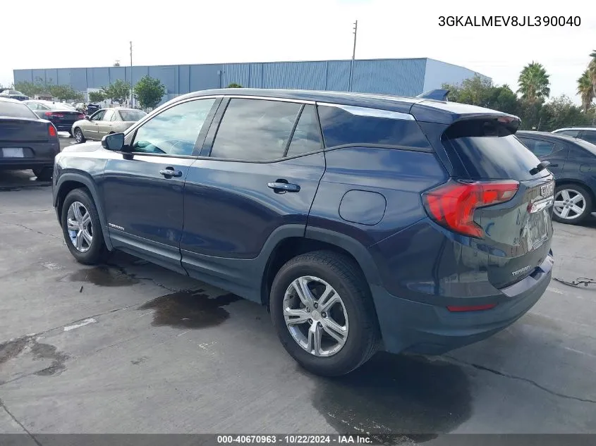 3GKALMEV8JL390040 2018 GMC Terrain Sle