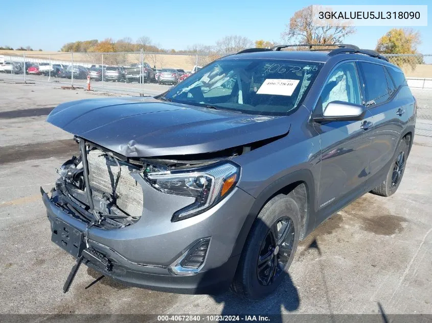 3GKALUEU5JL318090 2018 GMC Terrain Sle Diesel