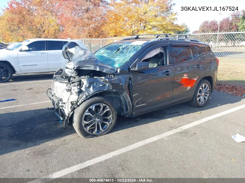 3GKALVEX1JL167524 2018 GMC Terrain Slt