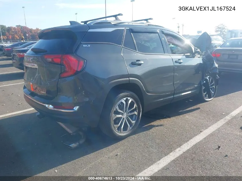 3GKALVEX1JL167524 2018 GMC Terrain Slt