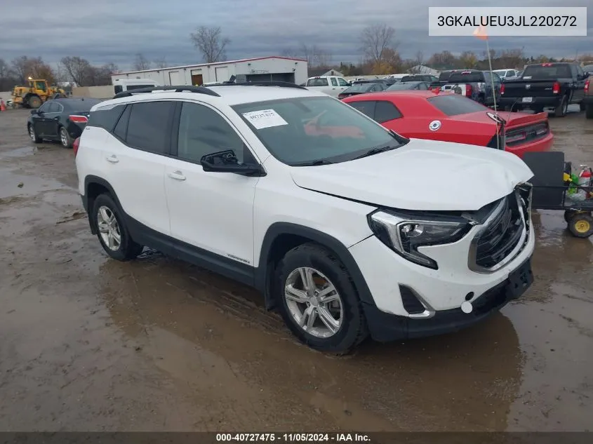 2018 GMC Terrain Sle Diesel VIN: 3GKALUEU3JL220272 Lot: 40727475