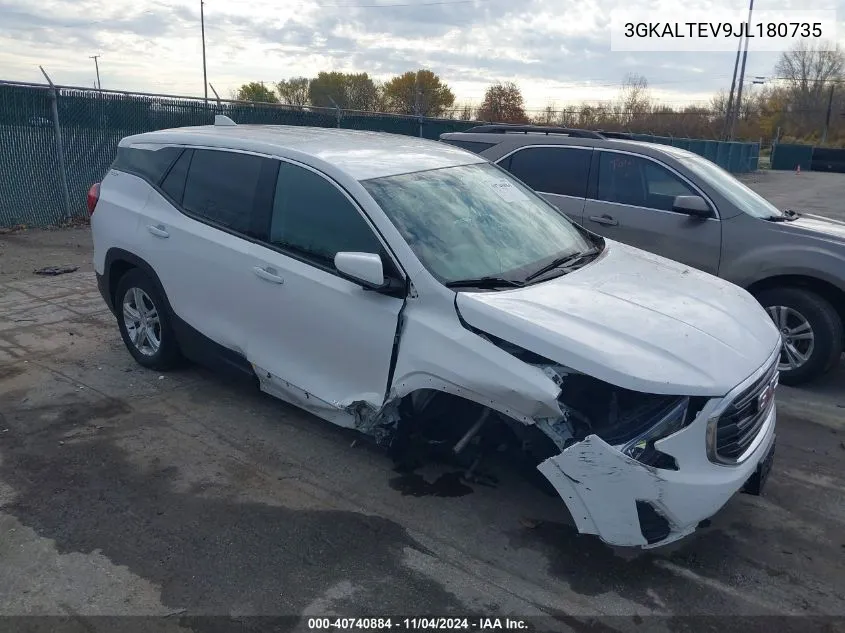 2018 GMC Terrain Sle VIN: 3GKALTEV9JL180735 Lot: 40740884