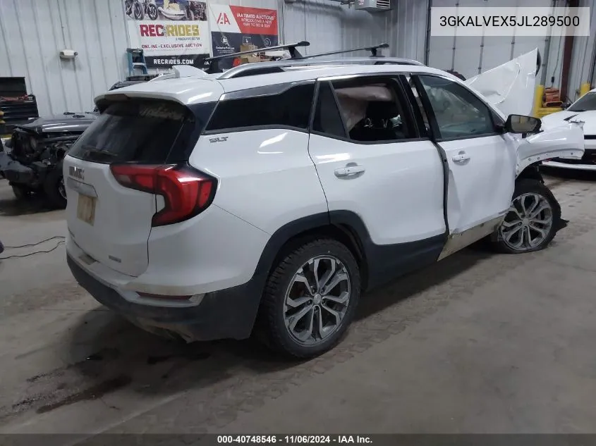 2018 GMC Terrain Slt VIN: 3GKALVEX5JL289500 Lot: 40748546