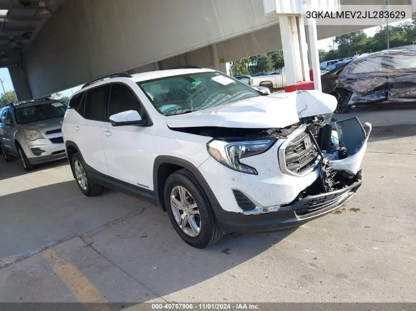 2018 GMC Terrain Sle VIN: 3GKALMEV2JL283629 Lot: 40757906