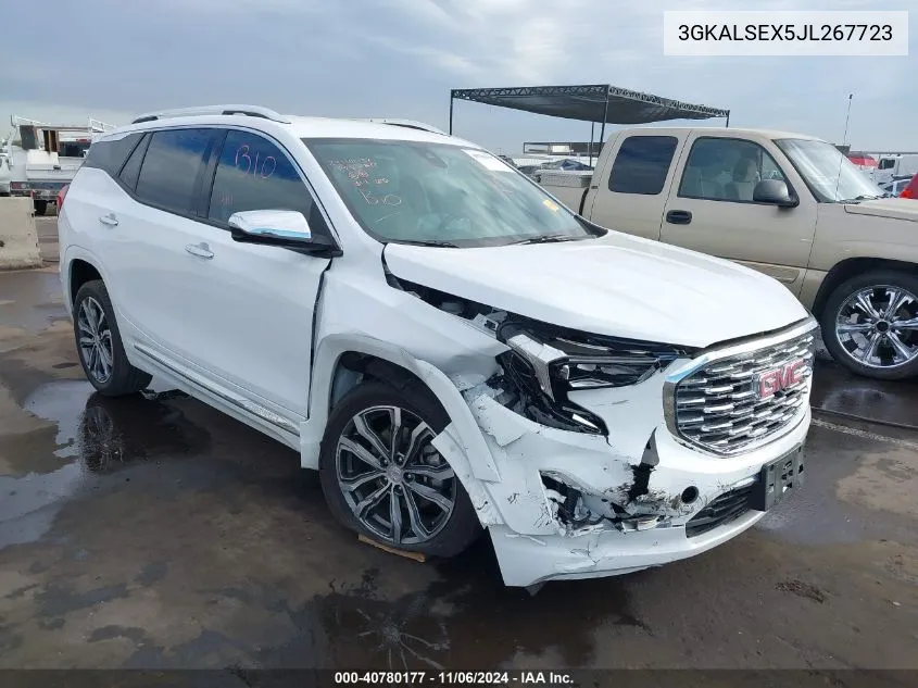 3GKALSEX5JL267723 2018 GMC Terrain Denali