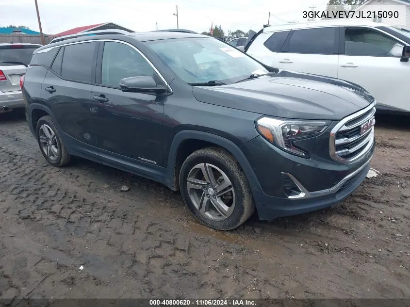 2018 GMC Terrain Slt VIN: 3GKALVEV7JL215090 Lot: 40800620