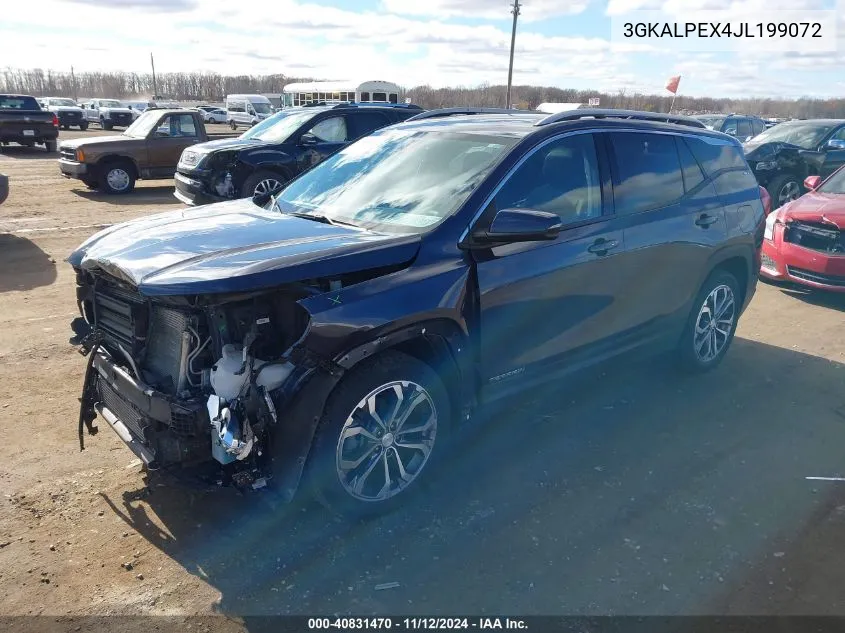 2018 GMC Terrain Slt VIN: 3GKALPEX4JL199072 Lot: 40831470