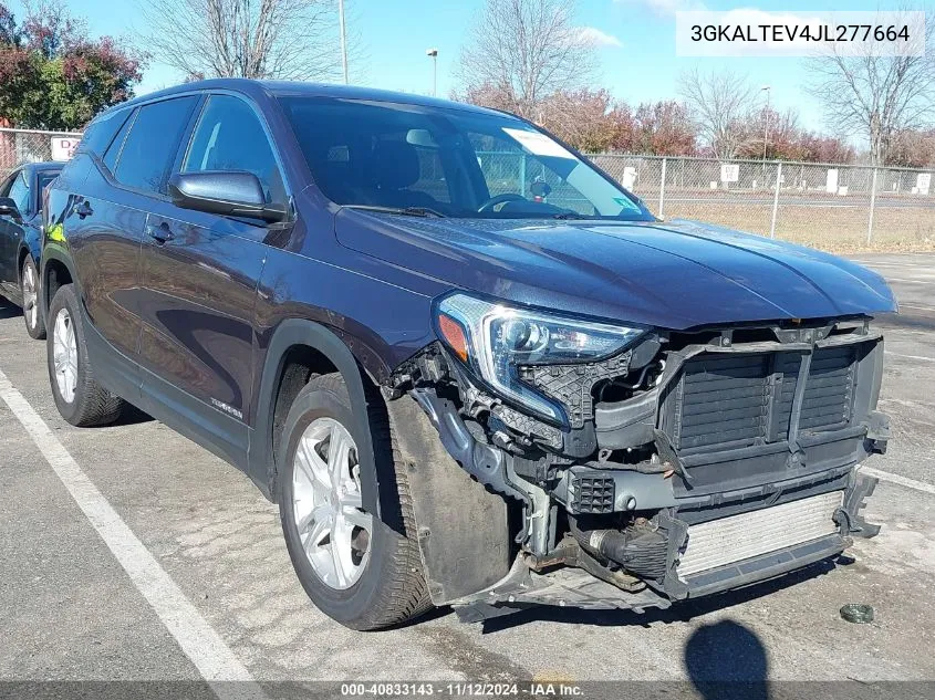 2018 GMC Terrain Sle VIN: 3GKALTEV4JL277664 Lot: 40833143