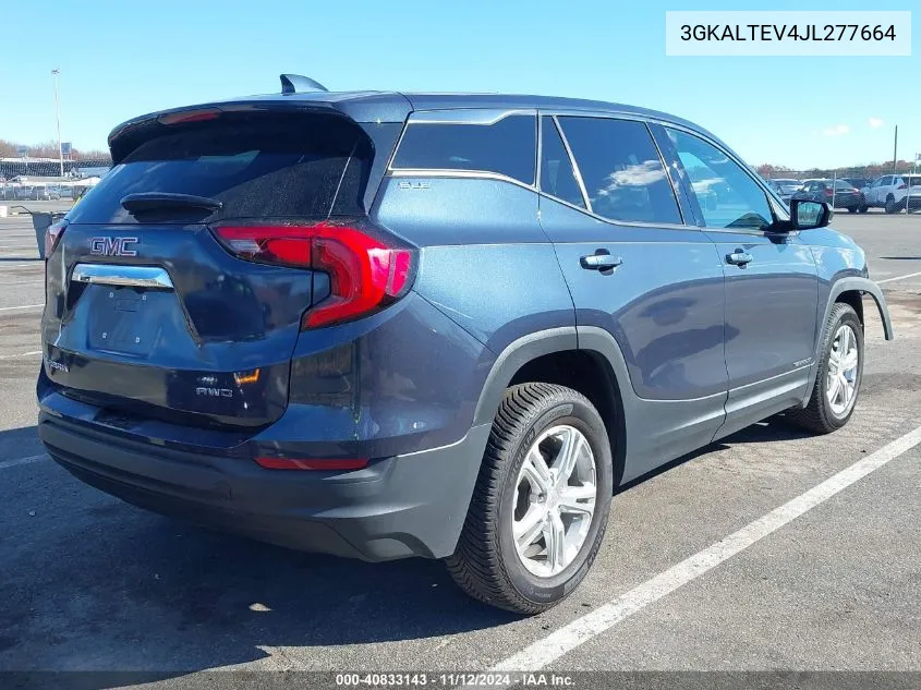 2018 GMC Terrain Sle VIN: 3GKALTEV4JL277664 Lot: 40833143