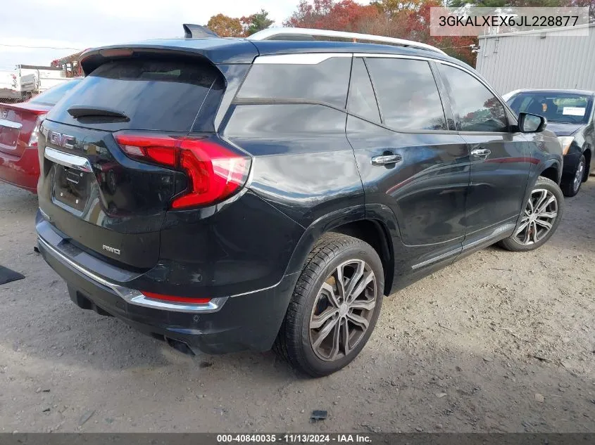 3GKALXEX6JL228877 2018 GMC Terrain Denali