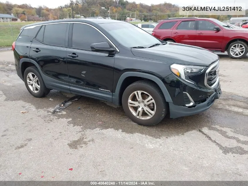 3GKALMEV4JL251412 2018 GMC Terrain Sle