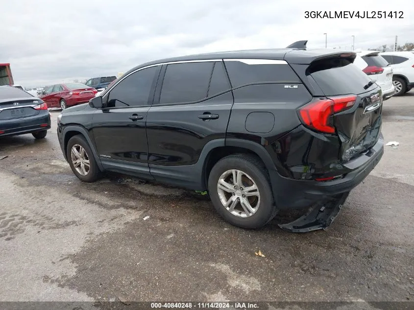 3GKALMEV4JL251412 2018 GMC Terrain Sle