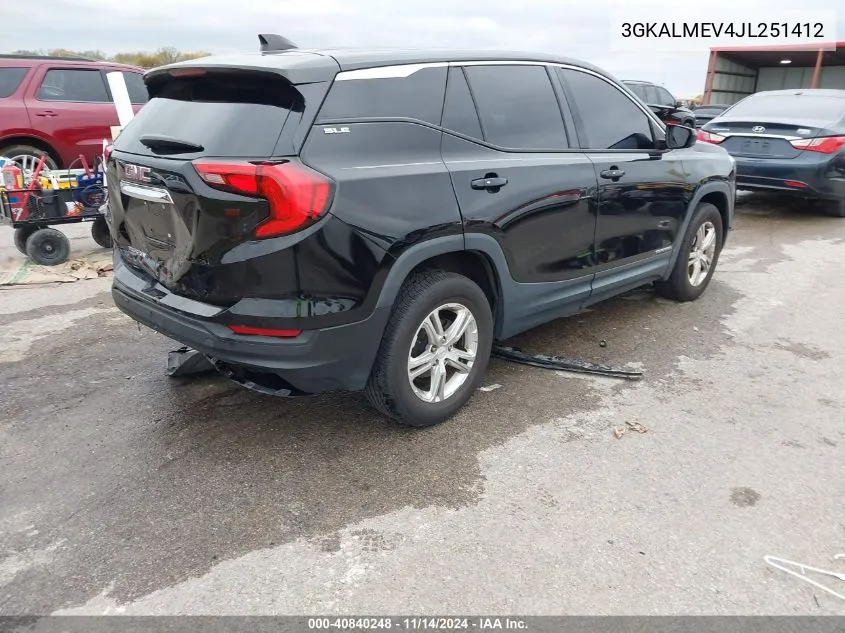 3GKALMEV4JL251412 2018 GMC Terrain Sle